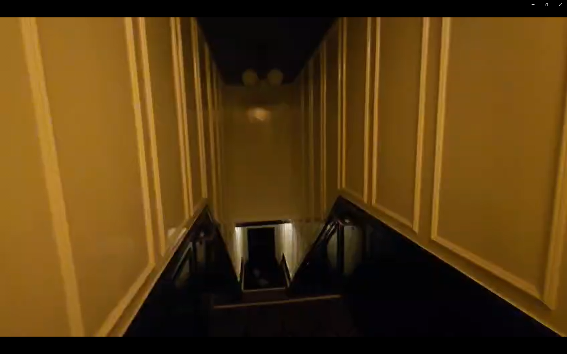 Hallway and stair area with semi-gloss white finish after interior commercial painting at The Benjamin Hollywood bar